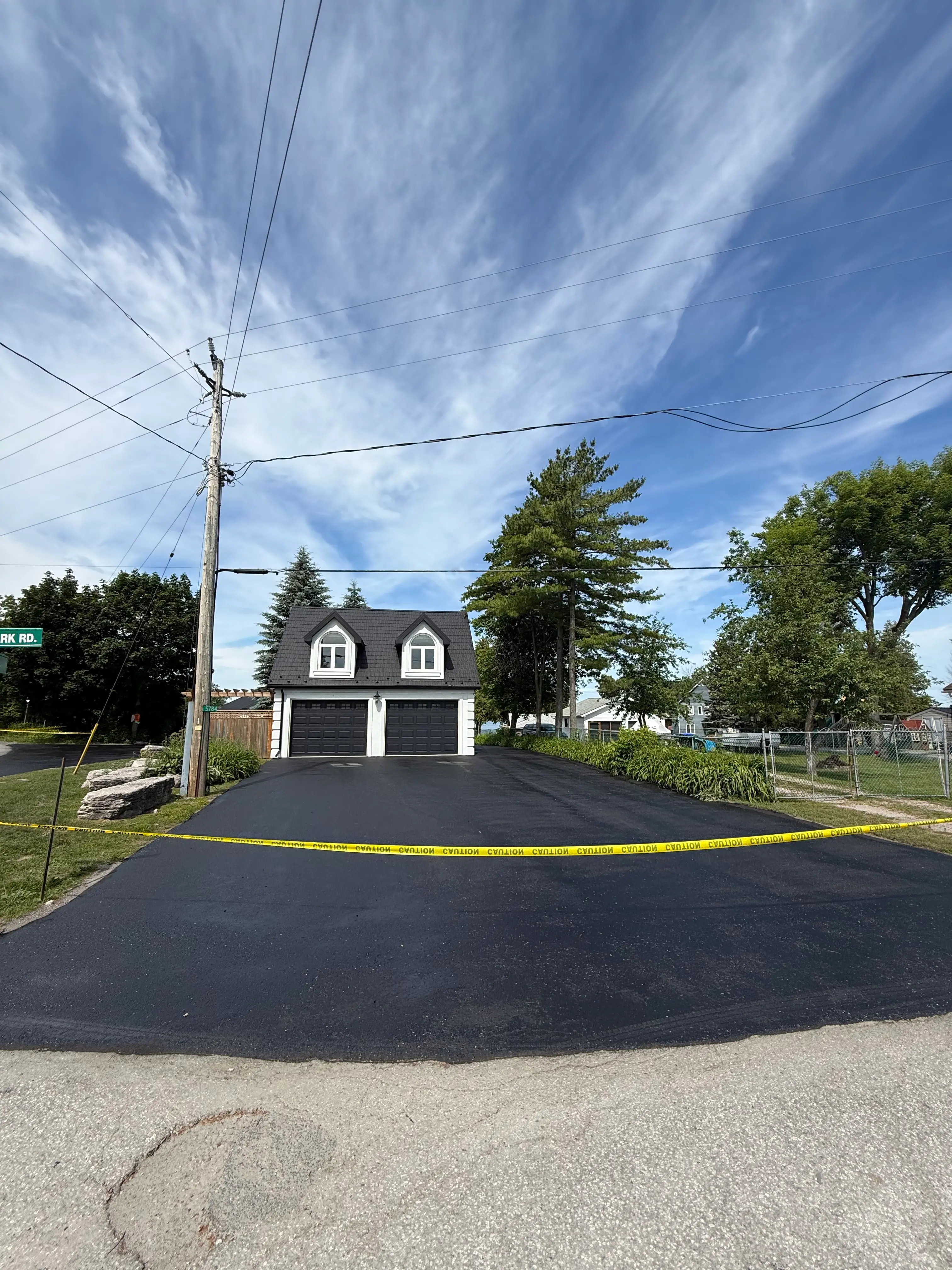 Driveway restoration project